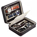 Genuine Leather Watch Case (for 4 watches) from Leather Talk