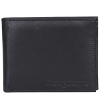 Dashing Longhorn Gents Leather Wallet in Dark Brown Colour