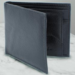 Impressive Black Leather Wallet for Gents