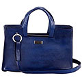 Blue Suave Looking Genuine Leather Handbag from Leather Talk