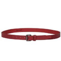 Classic Titan Fastrack Red Leather Belt for Ladies