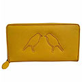 Deliver Yellow Coloured Spice Art Purse for Ladies