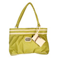 Showy Ladies Handbag from Murcia in Green Colour