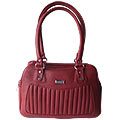 Snazzy Peach Ladies Leather Handbag from Rich Born