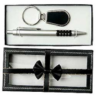 Charming Key Ring with Pen Gift Set