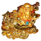 Good Fortune Feng Shui Laughing budha with dragon
