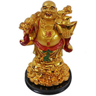 Deliver Standing Golden Laughing Budha