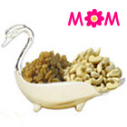 Amazing Artistry Silver Plated Designer Mawa Daan with Dry Fruits