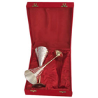 Skilled Splendor Designer 2 Tone Wine Glass Couple