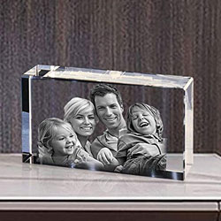 Online Personalized Rectangular Glass Paper Weight
