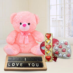 Amazing Best Forever I Love You Chocolates Gift Hamper