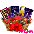 Delightful Gift Hamper Basket with Various Products