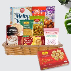 Energetic Gift Basket of Food and Grocery