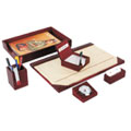 Leather Desktop Planner Set 2