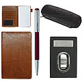 Elegant Combo of Visiting Card Holder, Multipurpose Passport Holder and 1 Parker Vector Pen with Pen Case