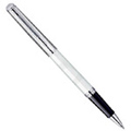 Polished Excellence Hemisphere Dlx White CT RB Pen from Waterman