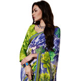 Amazing faux georgette saree