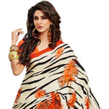 Captivating Multicolor Crepe Silk Saree