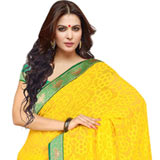 Prismatic Vibrancy Marble Bhandni Saree