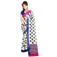 Remarkable Faux Georgette Printed Saree