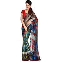 Zesty Dani Georgette Printed Saree