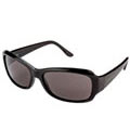 Elegant Fastrack Unisex Black Sunglasses with 100% UV Protection Lenses