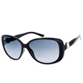Smart-Looking Ladies Oval Black Sunglasses from Opium<br>