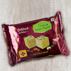 Lovely 1/2 Kg Soan Papdi from Haldiram with Warm Love