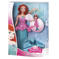 Smashing Disney Mermaid-To-Princess Ariel Doll