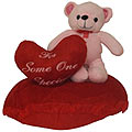 Ready-to-Fondle 'Eric on Heart' Teddy of Amour
