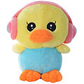 Opulent Duck with an Earphone