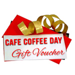 Gift Coupon for CAFE COFFEE DAY Worth Rs. 500