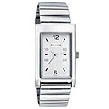 White dial analog watch with Stainless Steel finish chain for gents from Titan Sonata