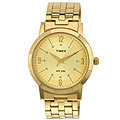 Sober-looking Gents Watch from Timex in Golden Colour