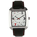 Trendy Gents Watch Presented by Titan Fastrack with Leather Straps and Metallic Dial