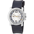Fashionable Titan Fastrack Gents Watch with Metallic Body and Black Straps