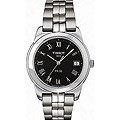 Delightful brushed with polished stainless steel bracelet timepiece for men from Tissot