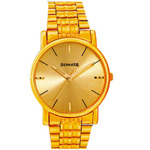 Glorious Round Shaped Sonata Wrist Watch for Men
