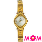 Fashionable Silver Dial Ladies Watch from Titan