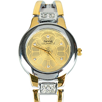 Incomparable Two Tone Stylish Wrist Watch for Beloved