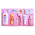 Attractive gift pack for a new born baby set from Johnson and Johnson