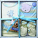 Gift set for new born ( 0-1 year) cotton fabric