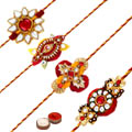 Premium Designed Zardozi Rakhi