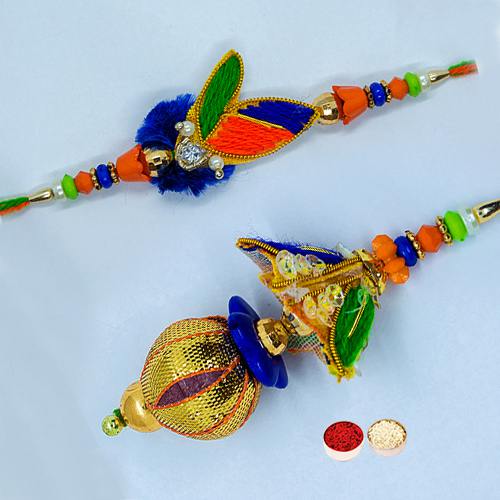 Fascinating Love Bhaiya Bhabhi Rakhi Set