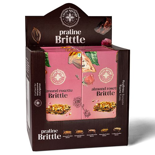 Classic Almond Rosette Brittle Box