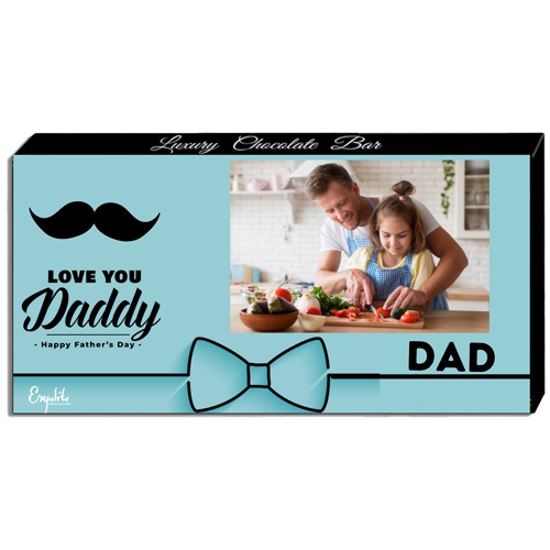 Love You Dad Personalize Chocolate Gift