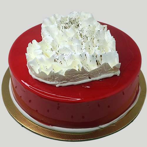 Enticing Red Velvet Fondant Cake