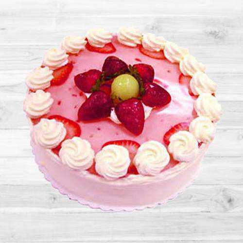 Delightful Strawberry Cake
