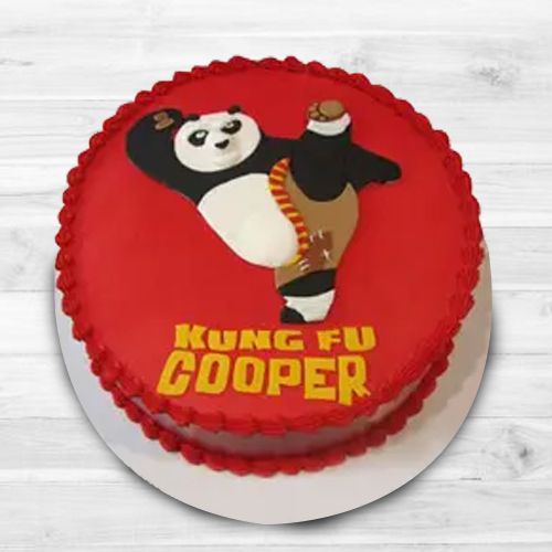 Classic Kung Fu Panda Chocolate Delight Cake