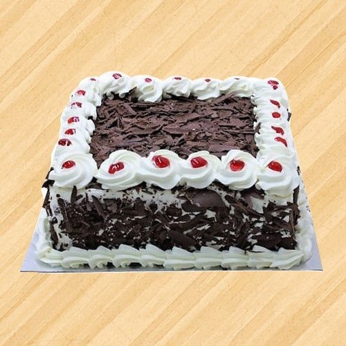 Delicious 1/2 kg Black Forest Cake